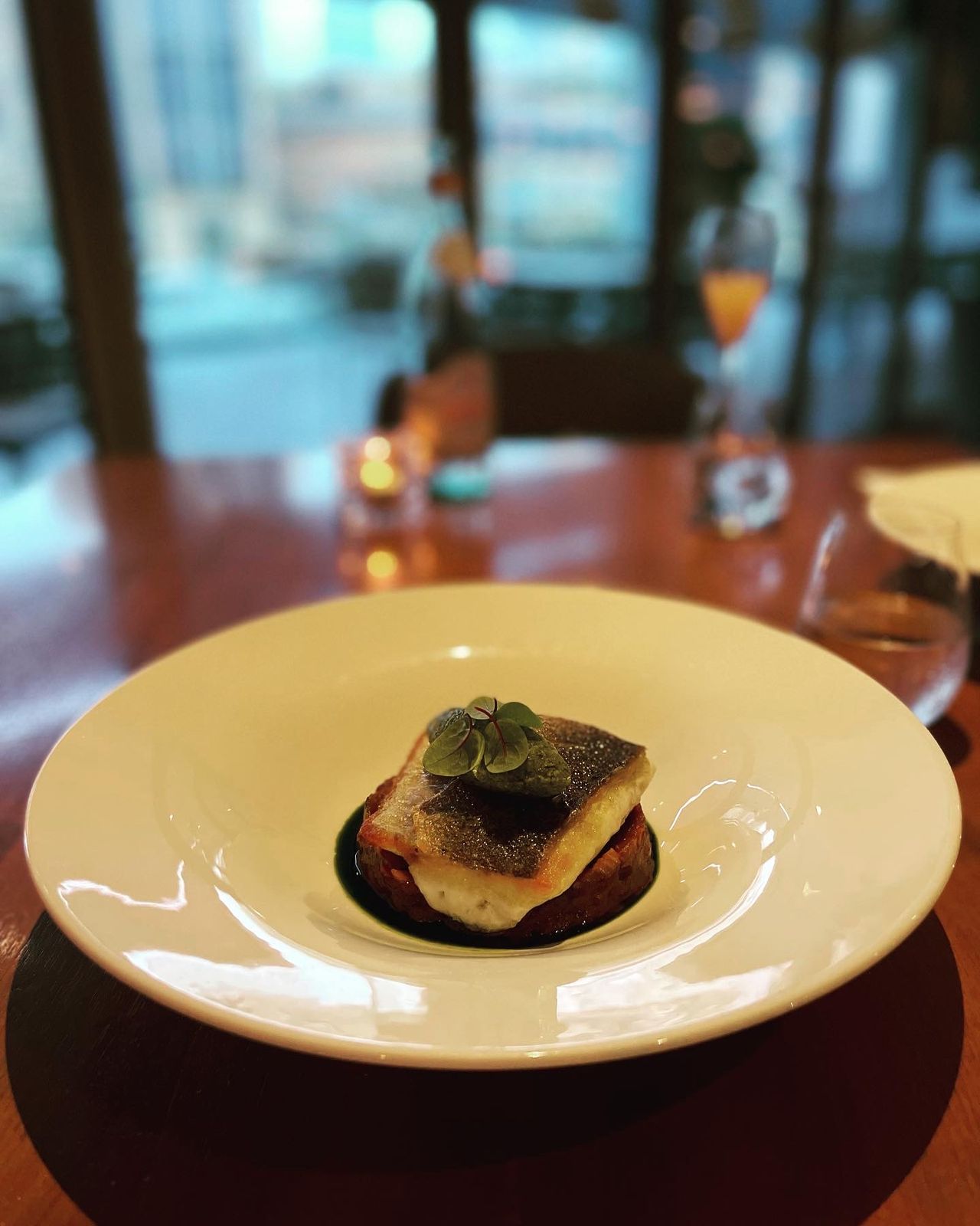 Marina Social Dubai — the Marina-view dining terrace