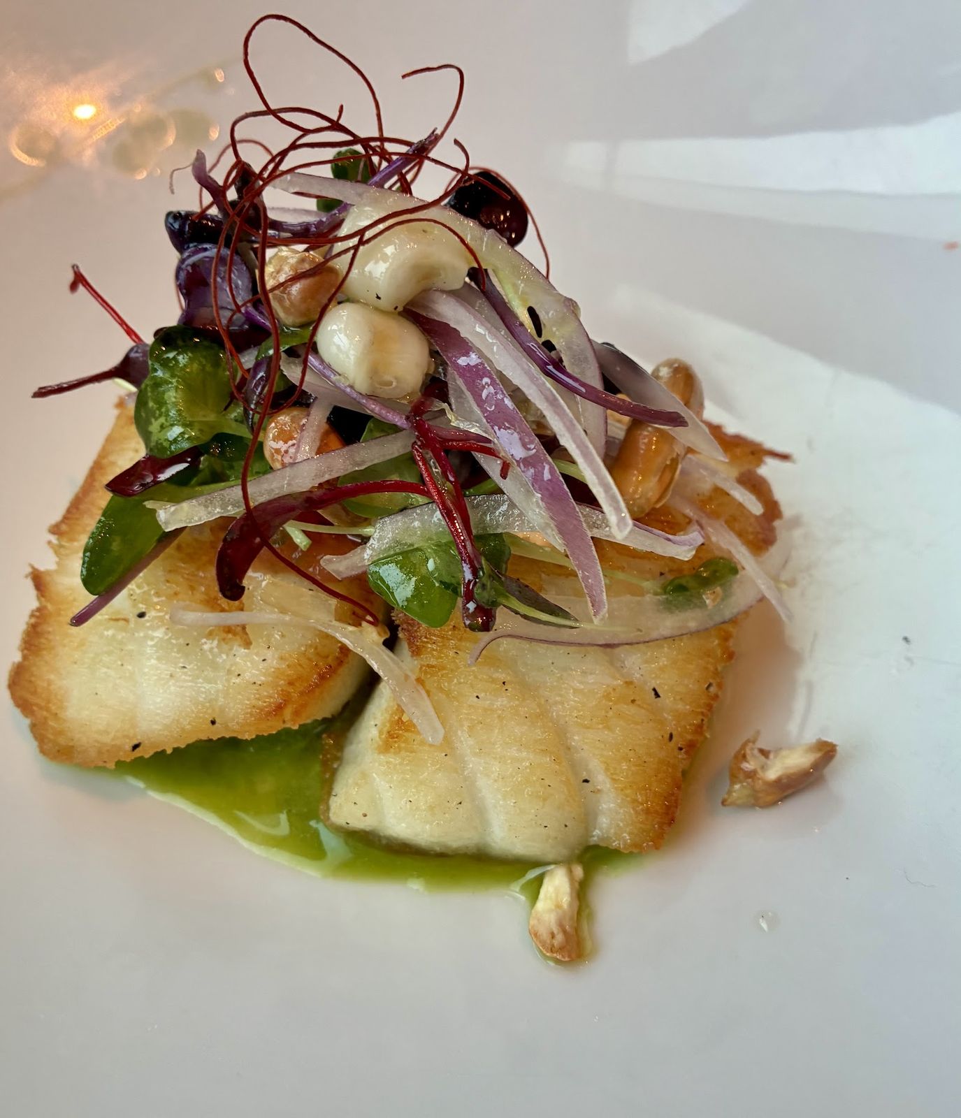 Nobu Dubai black cod miso — the signature dish, lacquered and silky
