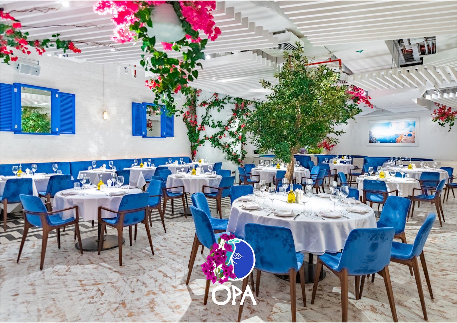 OPA Greek party restaurant Dubai