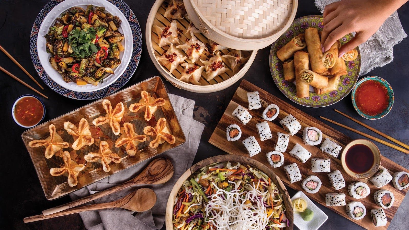 P.F. Chang's Dubai — dynamite shrimp and wok dishes at Mall of the Emirates