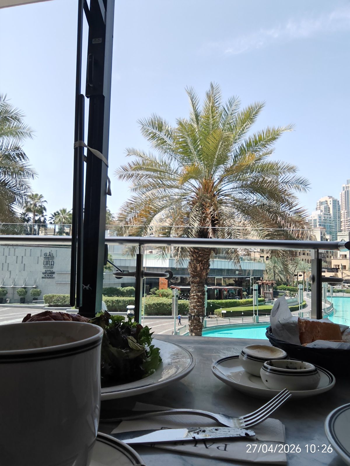Paul bakery cafe Dubai French croissant pain au chocolat