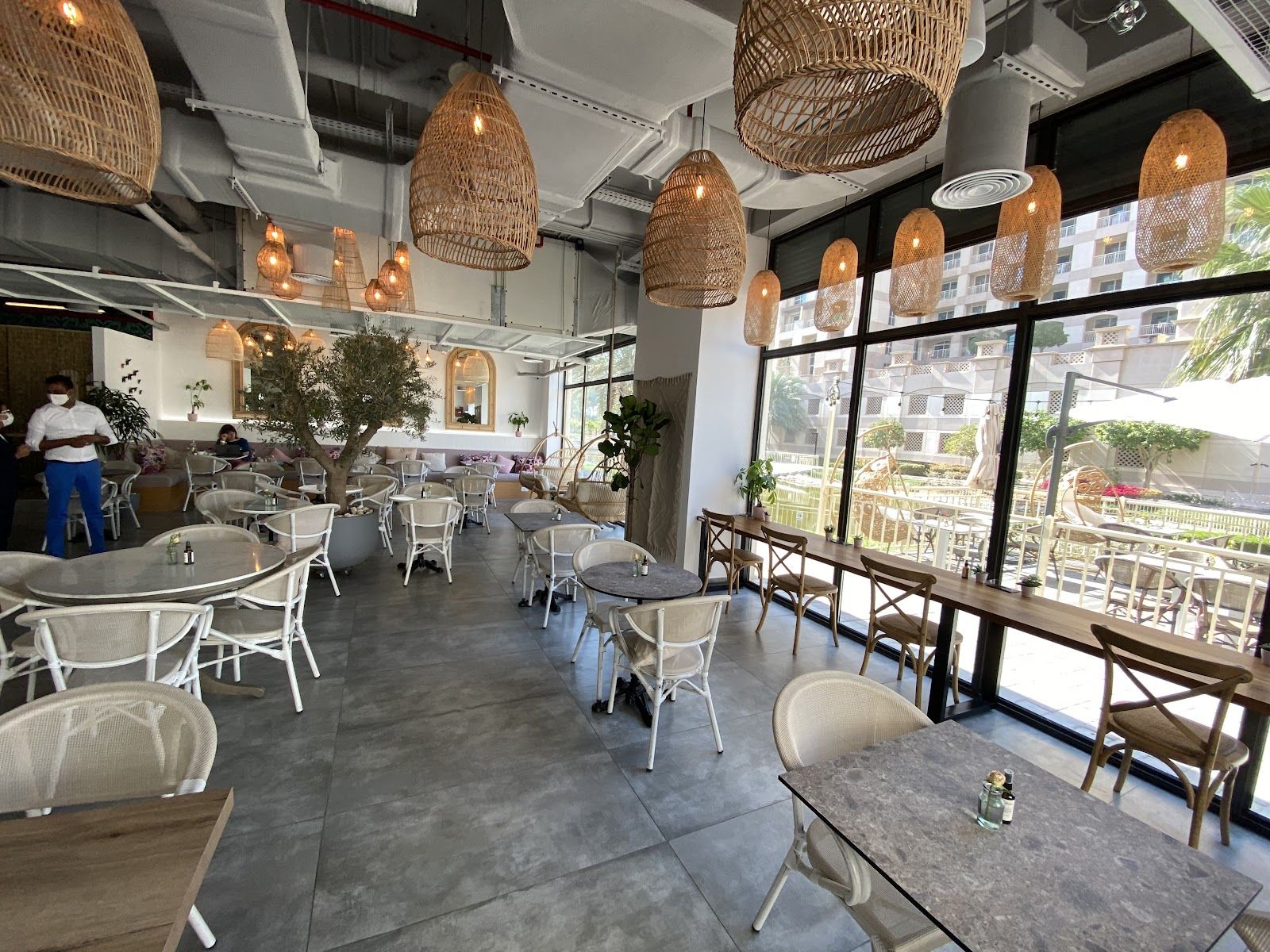 Planet Terra restaurant The Greens Dubai — organic international vegan cuisine