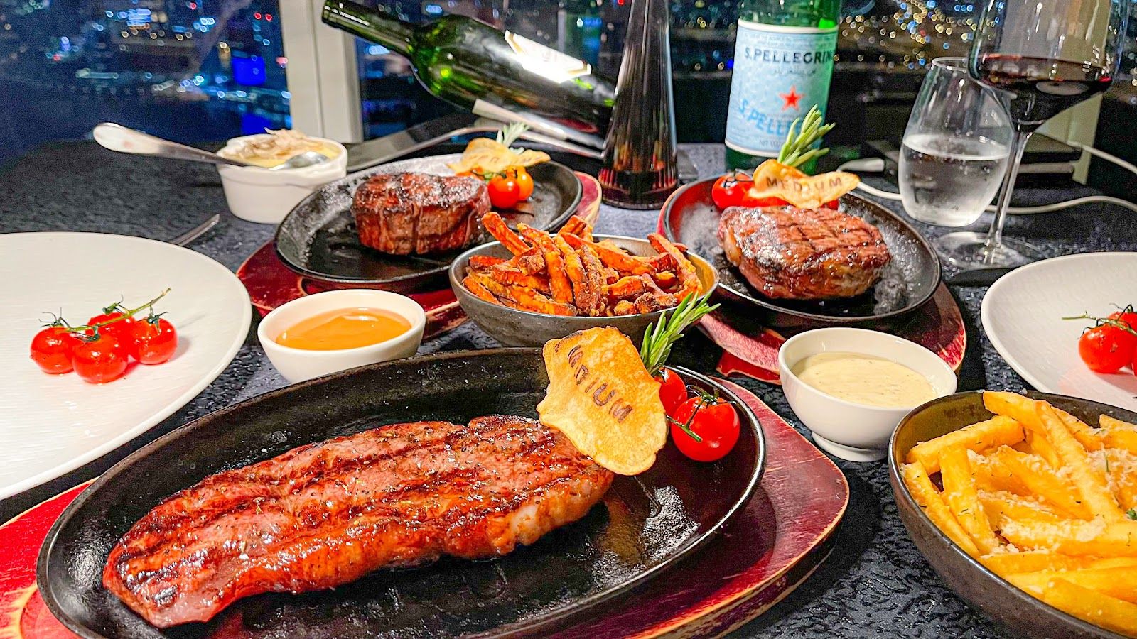 Prime68 Dubai — steakhouse on the 68th floor of JW Marriott Marquis