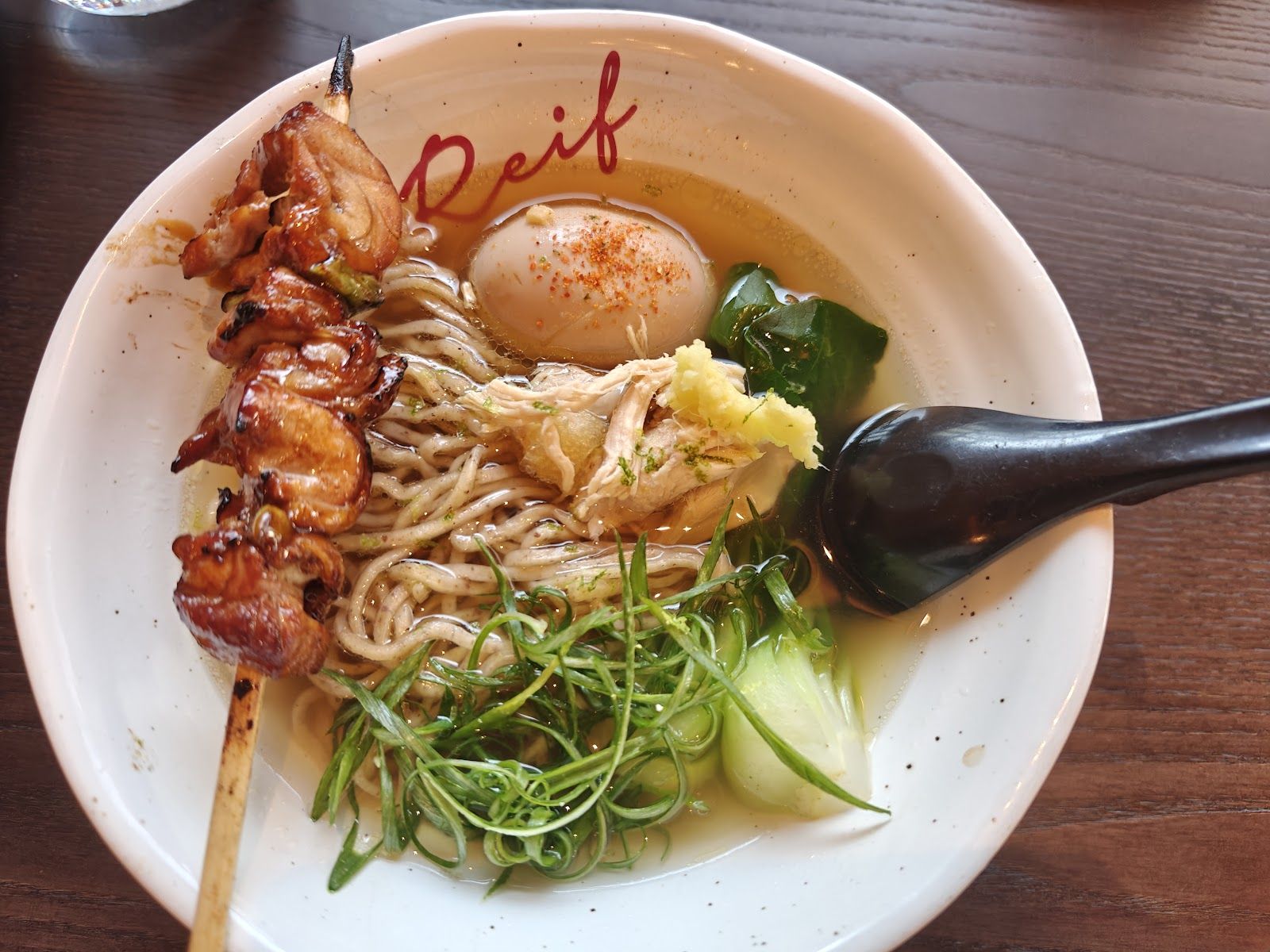 Reif Japanese Kushiyaki Dubai — skewers over the kushiyaki grill