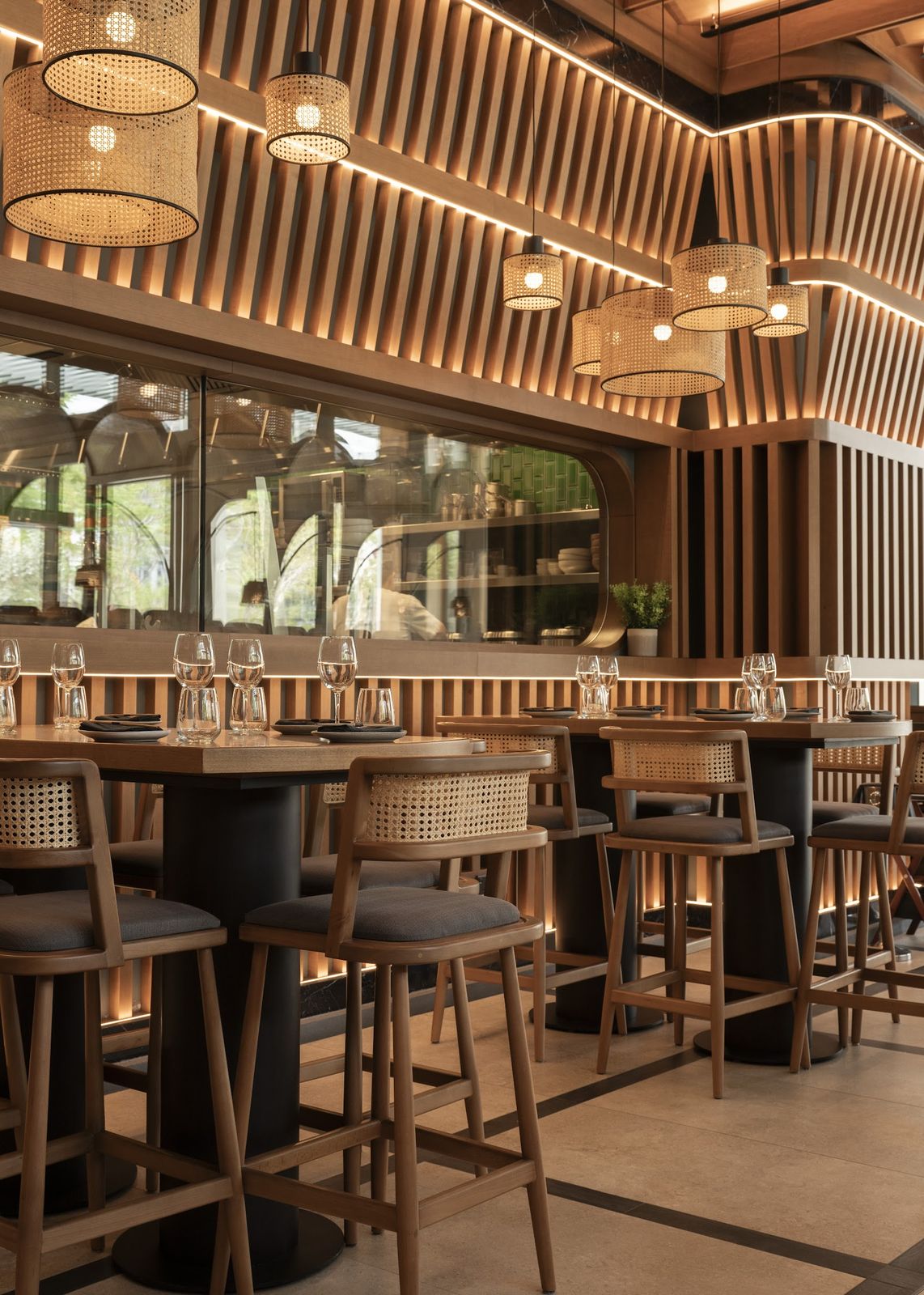 Reif Japanese Kushiyaki dining room