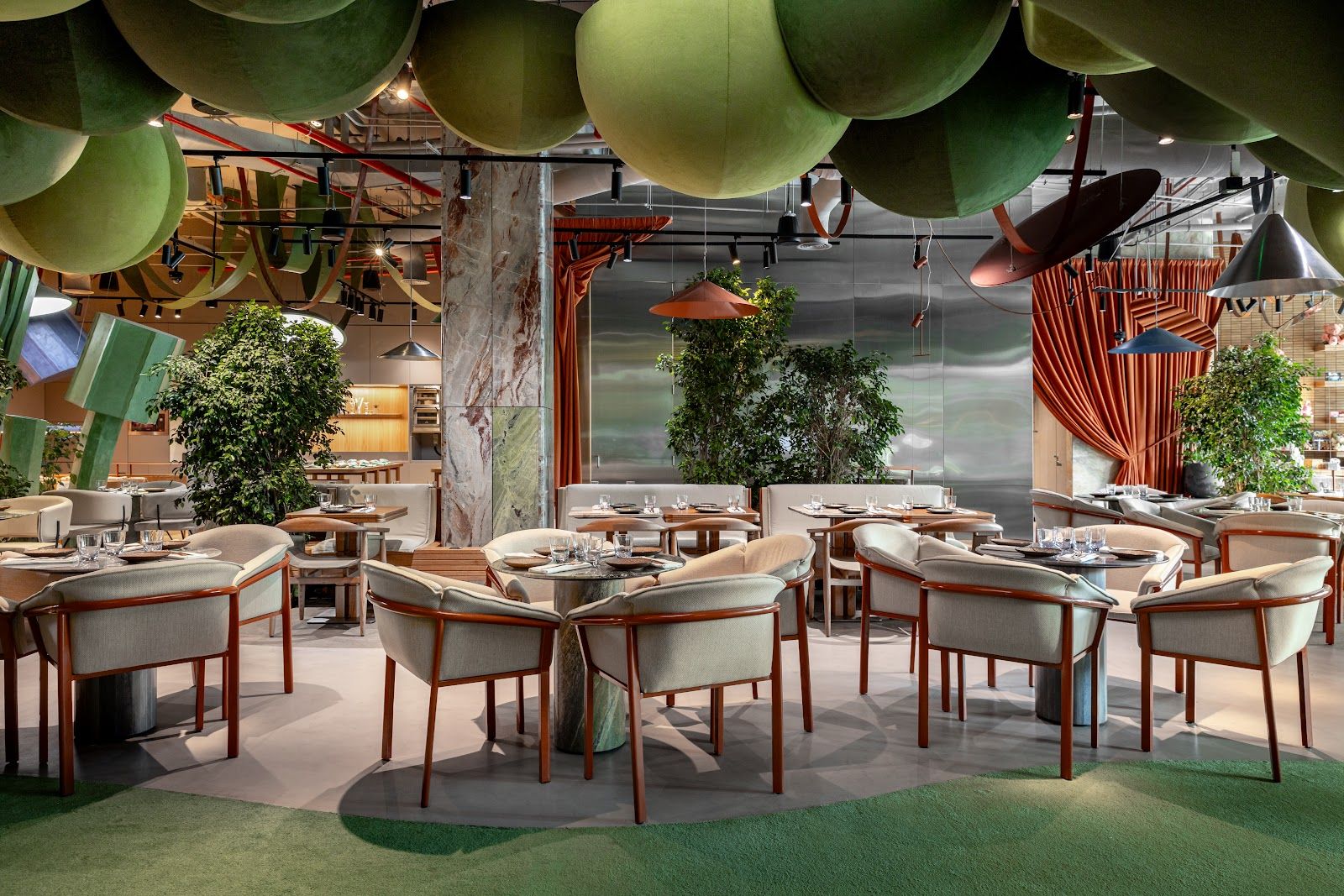 Ribambelle Dubai — dishes from the international menu