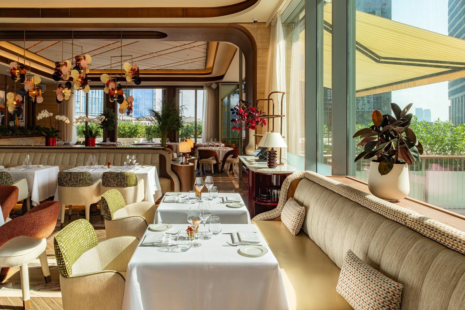 Roberto's Dubai — tagliatelle at the DIFC dining room