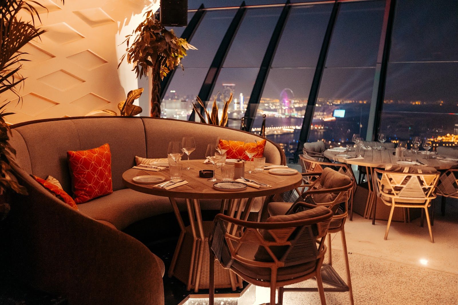 Rooftop restaurants Dubai Marina