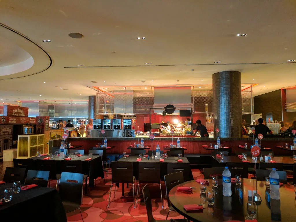 Saffron Atlantis Dubai — dessert room display