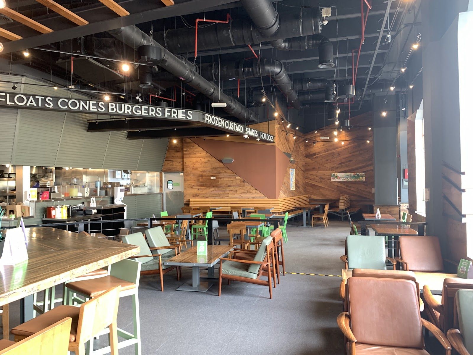 Shake Shack Dubai — ShackBurger and crinkle fries at the Jumeirah branch
