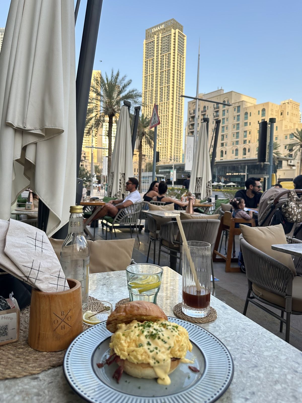 Shakshuka with lamb mince and North African spices Dubai