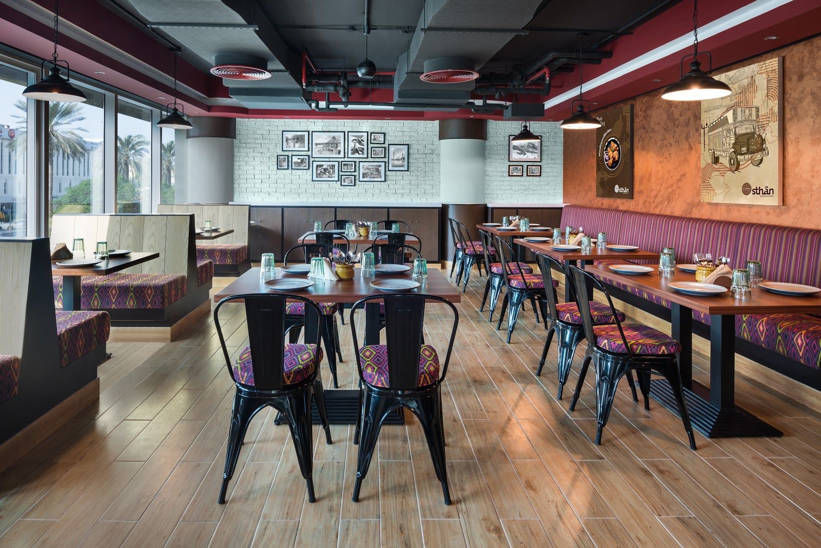 Afghan restaurant Dubai interior kebab