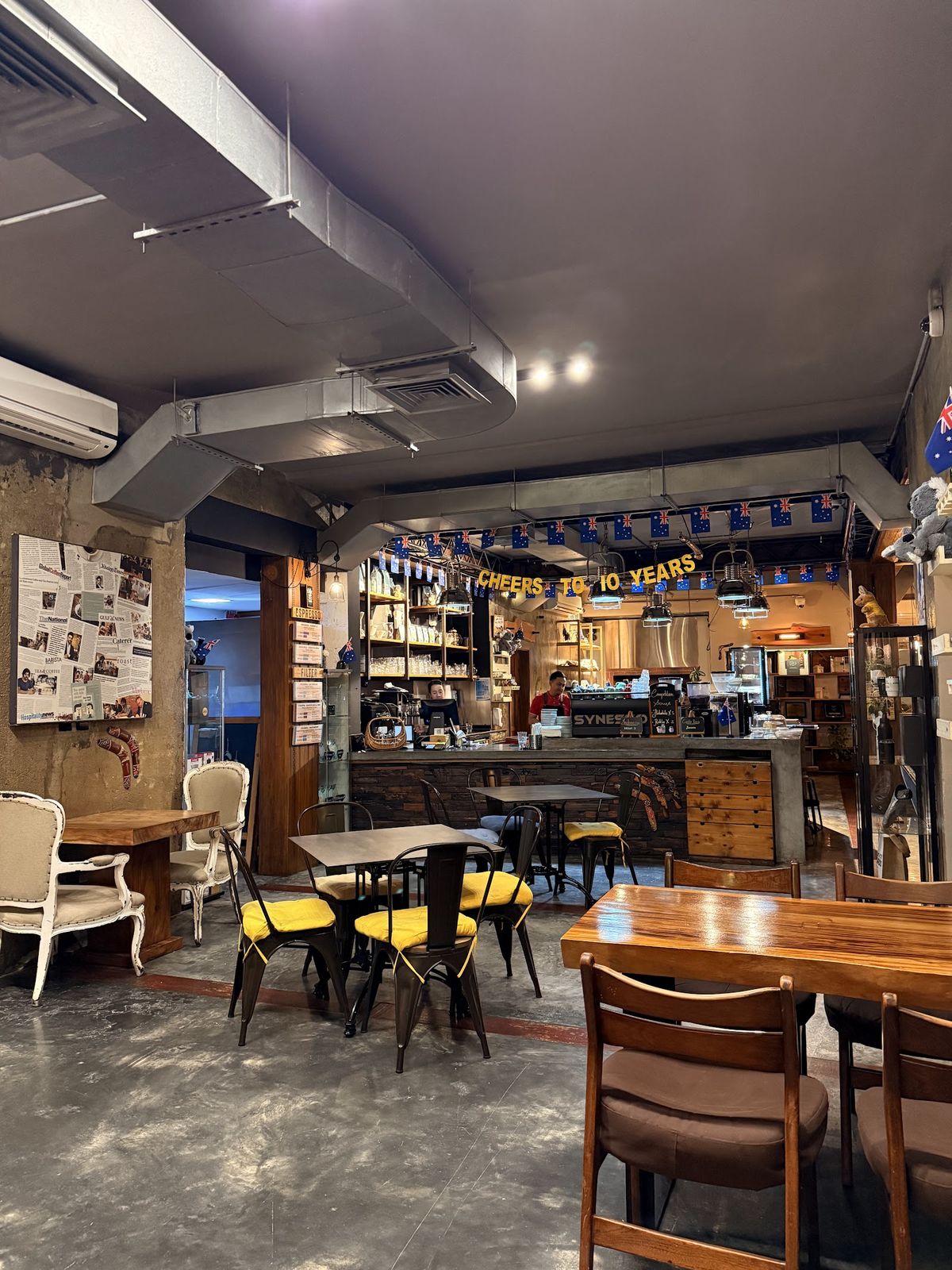 Stomping Grounds Dubai Australian cafe brunch coffee