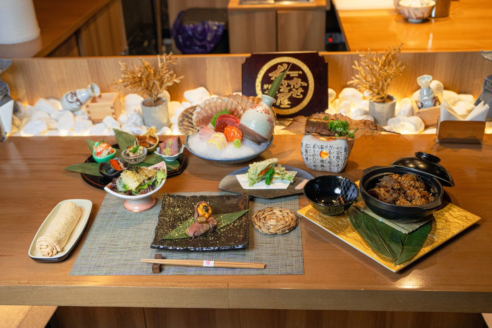 Omakaseya Dubai — Japanese omakase counter at Sheraton Dubai Creek