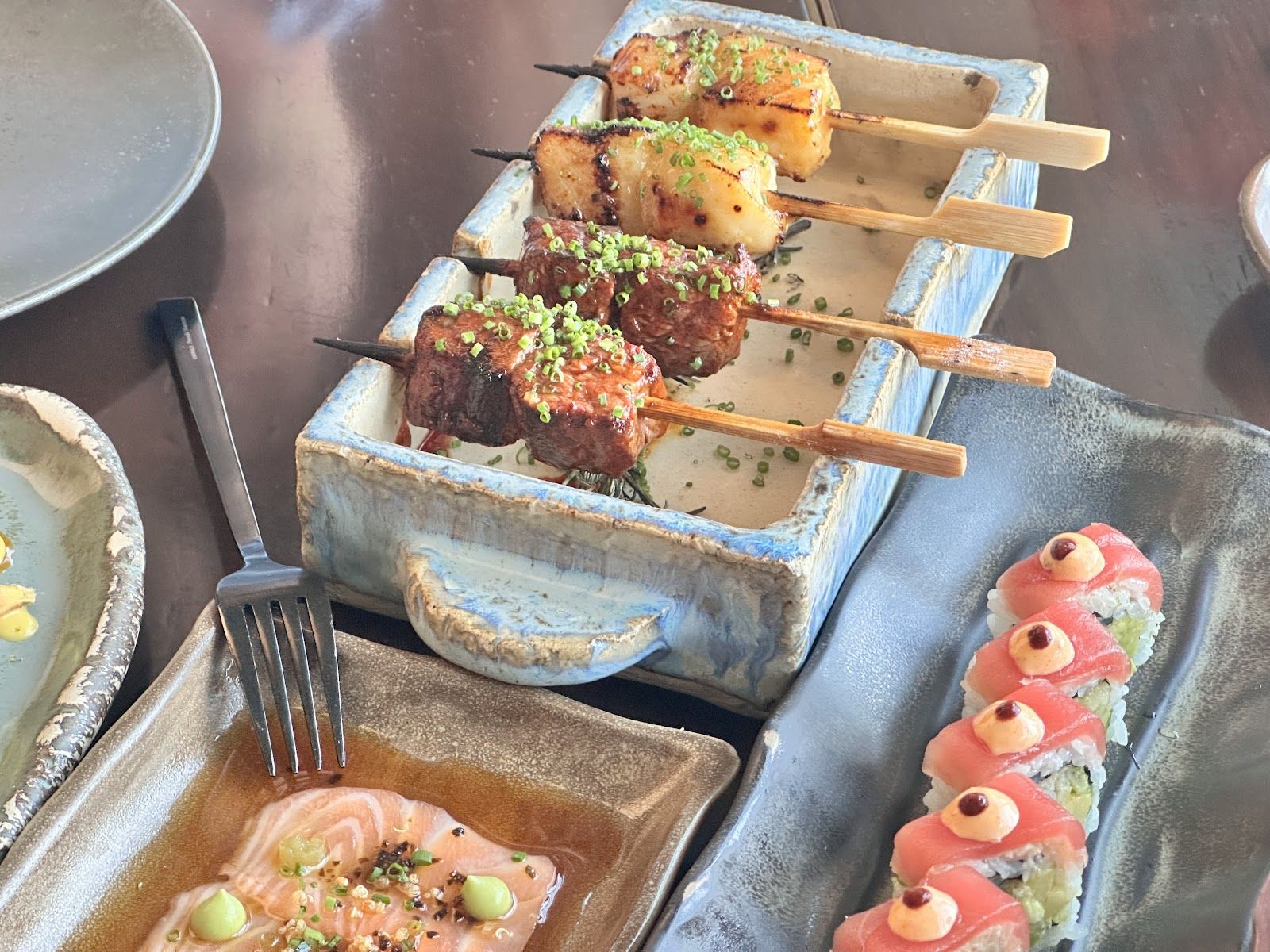 Sushisamba Dubai Yellowtail Taquitos — signature small bite