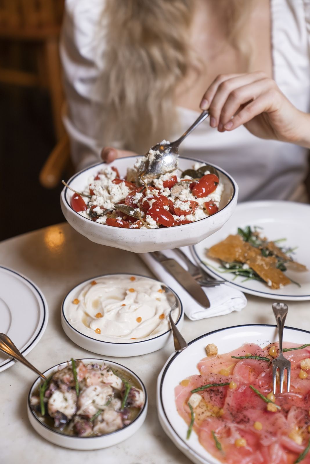Taverna Greek restaurant Souk Madinat Jumeirah Burj Al Arab view brunch Dubai