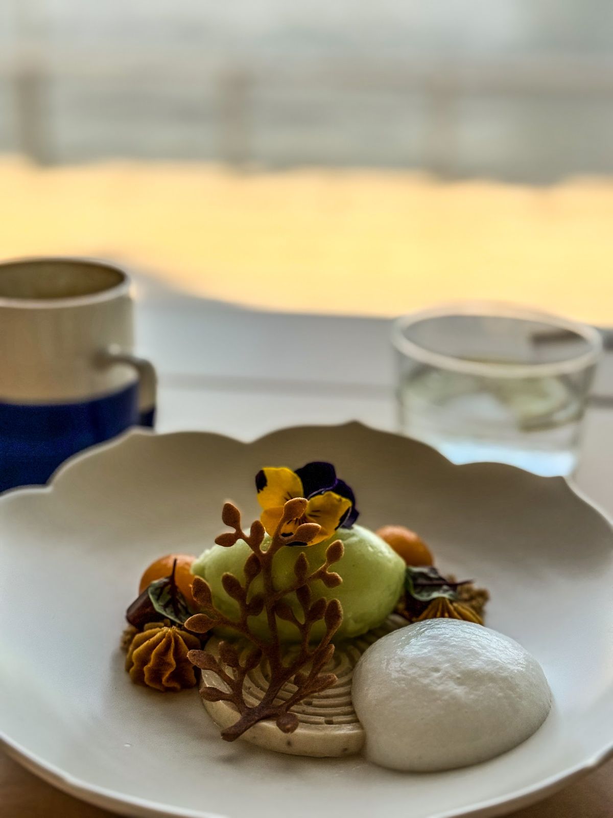 Teible Dubai — seasonal contemporary tasting plate