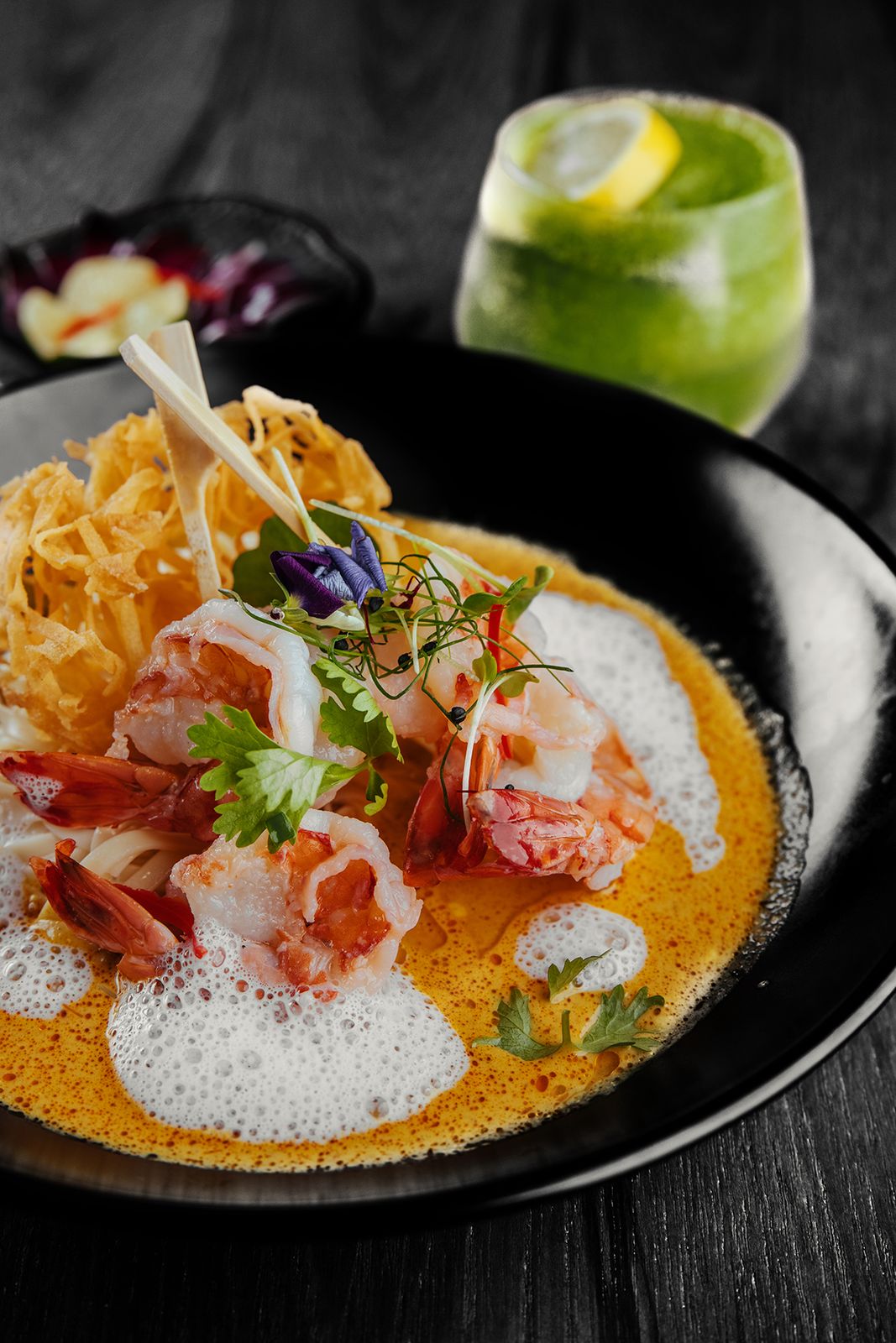 Thiptara Thai restaurant Downtown Dubai Burj Khalifa views