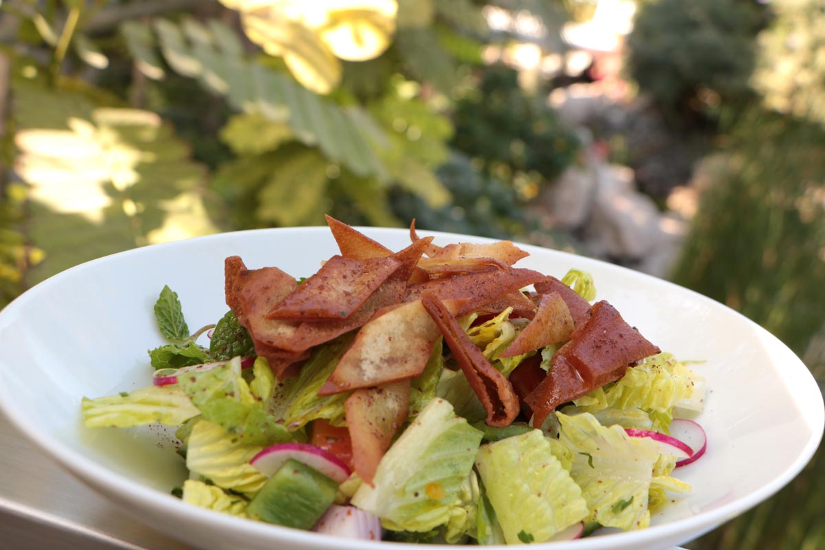 The Farm Dubai — tropical greenery and terrace dining at Al Barari