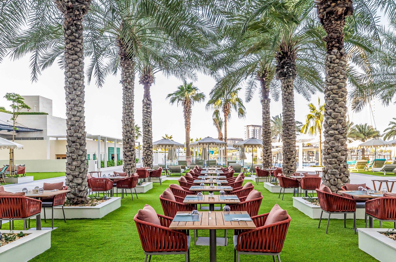 Indian Ocean island food spread at a Dubai restaurant