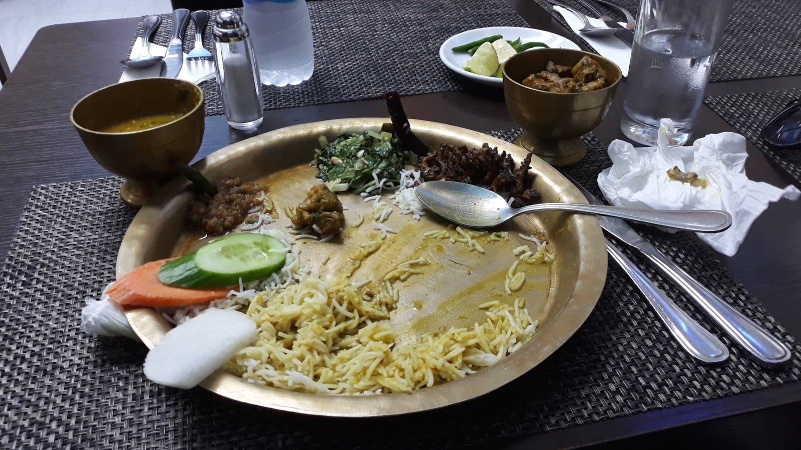 Himalayan restaurant interior Dubai