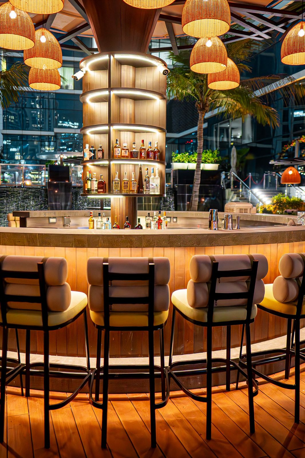 Treehouse Taj Dubai rooftop restaurant