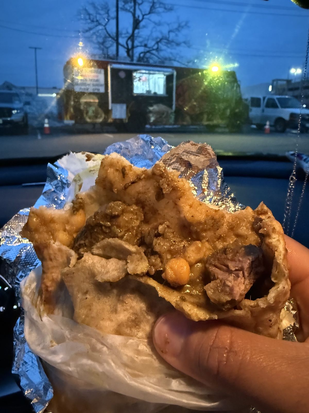 Trini Corner Bur Dubai doubles roti