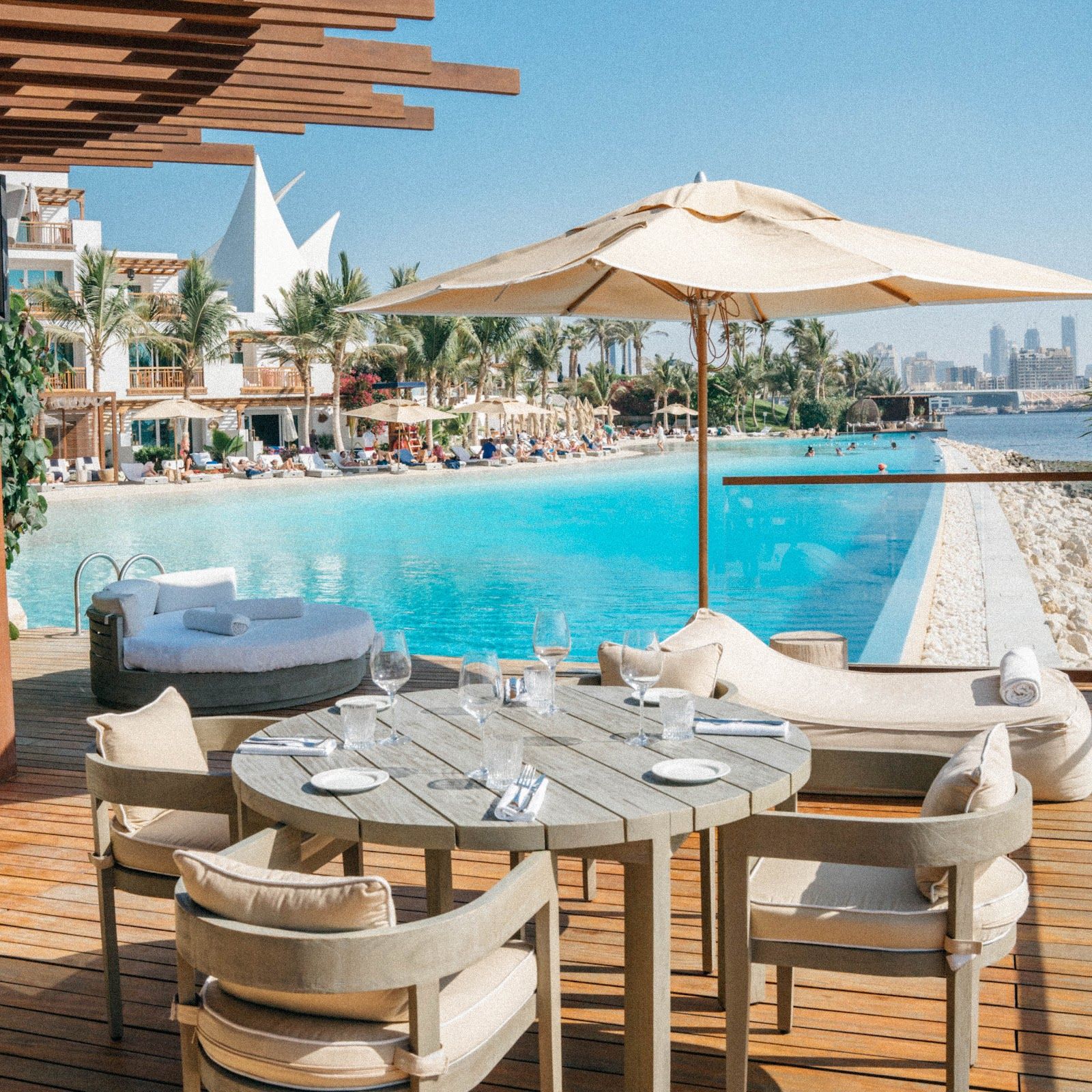 Twiggy Dubai — weekend brunch by the lagoon