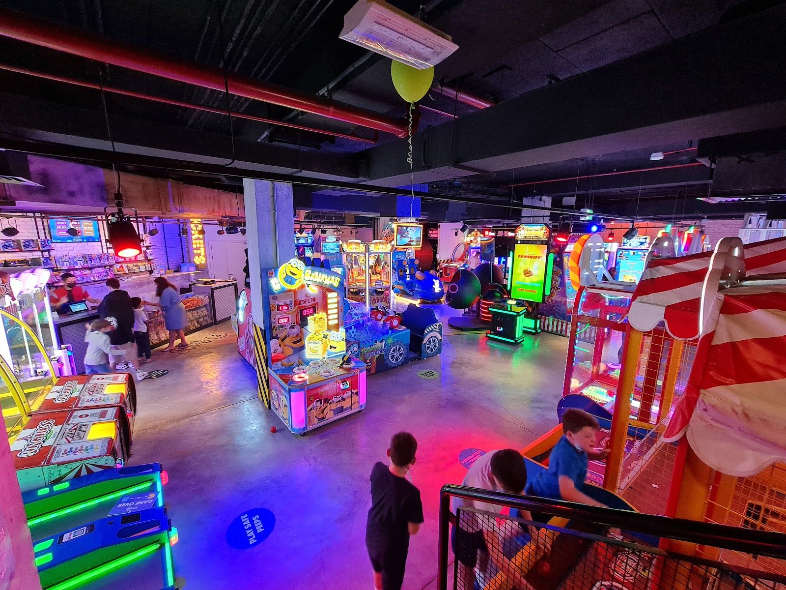 Wavehouse at Atlantis Dubai — the arcade and bowling lanes