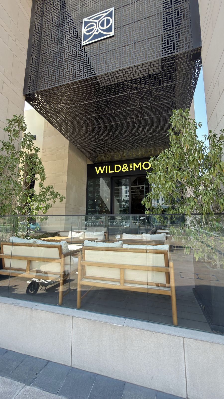 Wild and the Moon Dubai — plant-based burger on Jumeirah Beach Road