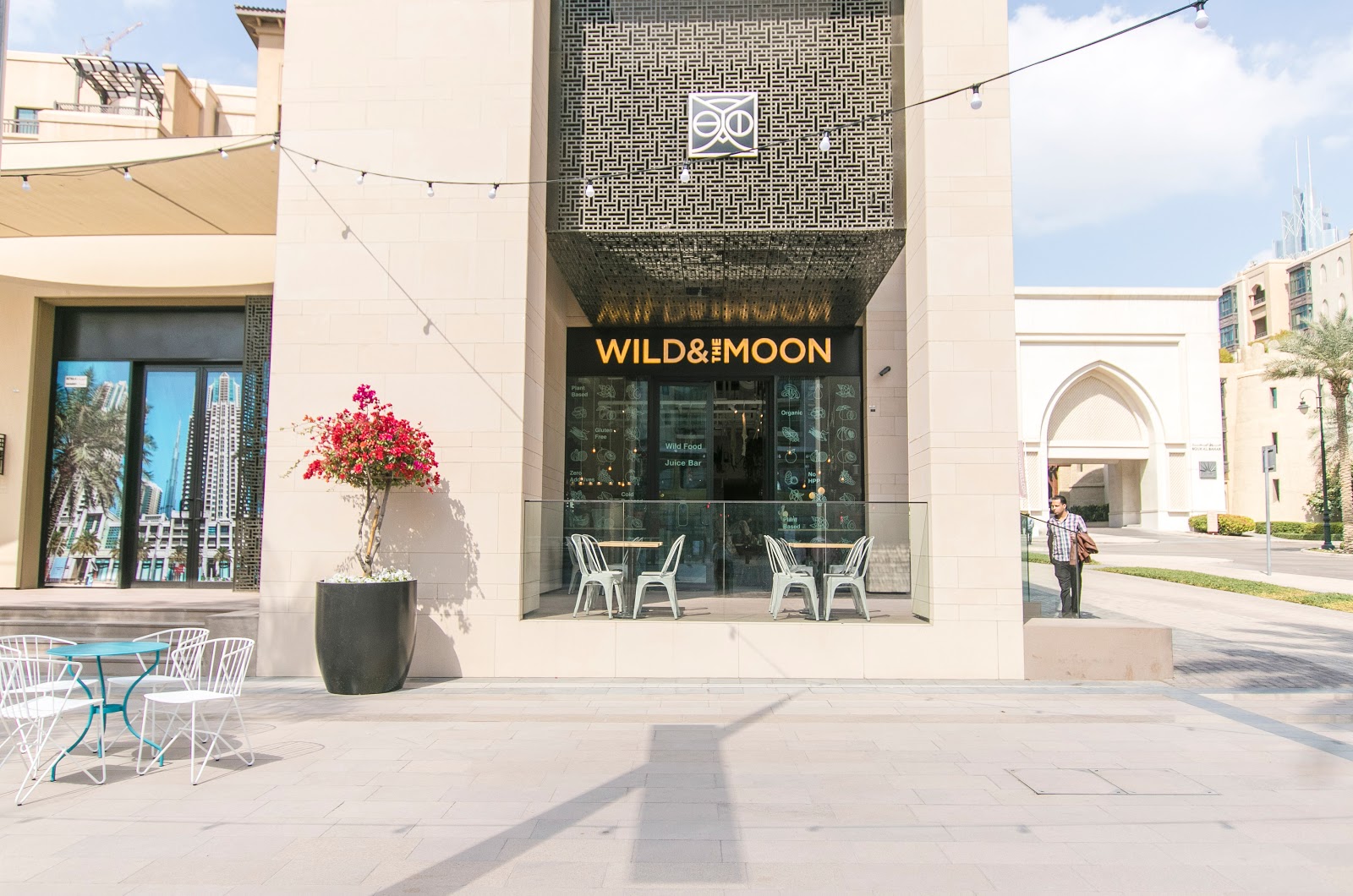 Wild & The Moon Dubai — vegan grain bowl and juice