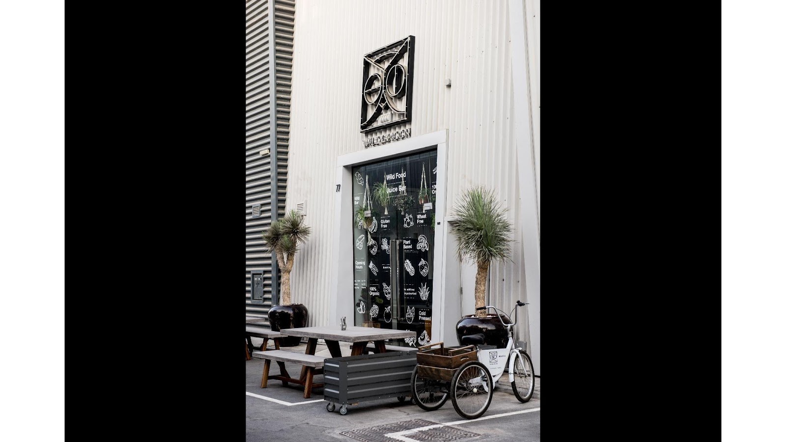 Wild & The Moon Alserkal Avenue Dubai — organic slow food in industrial-chic setting