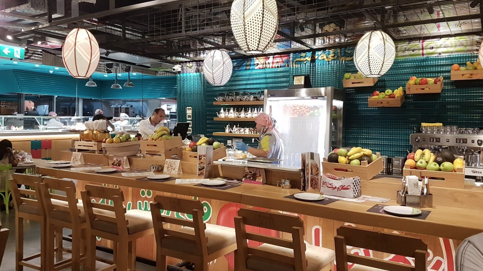 Zaroob Lebanese street food JBR Dubai Walk